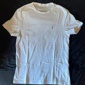 All Saints : Mens White T-Shirt
